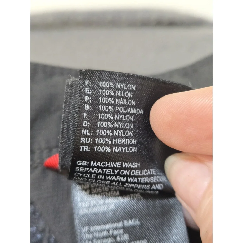 The North Face Mens Paramount Convertible Hiking Cargo Pants Grey Large Short